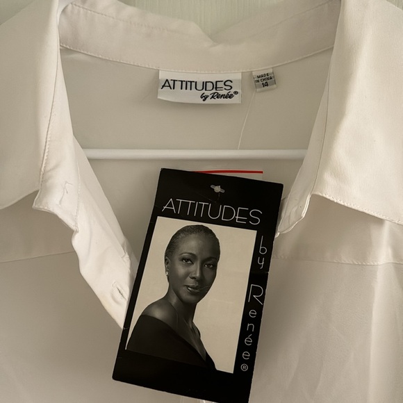 White long sleeve blouse - Picture 2 of 6